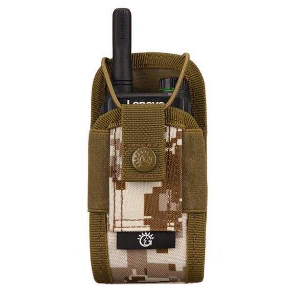 Tactical Military Radio Walkie Talkie Holder Bag Pouch Protector Pocket Cover OO