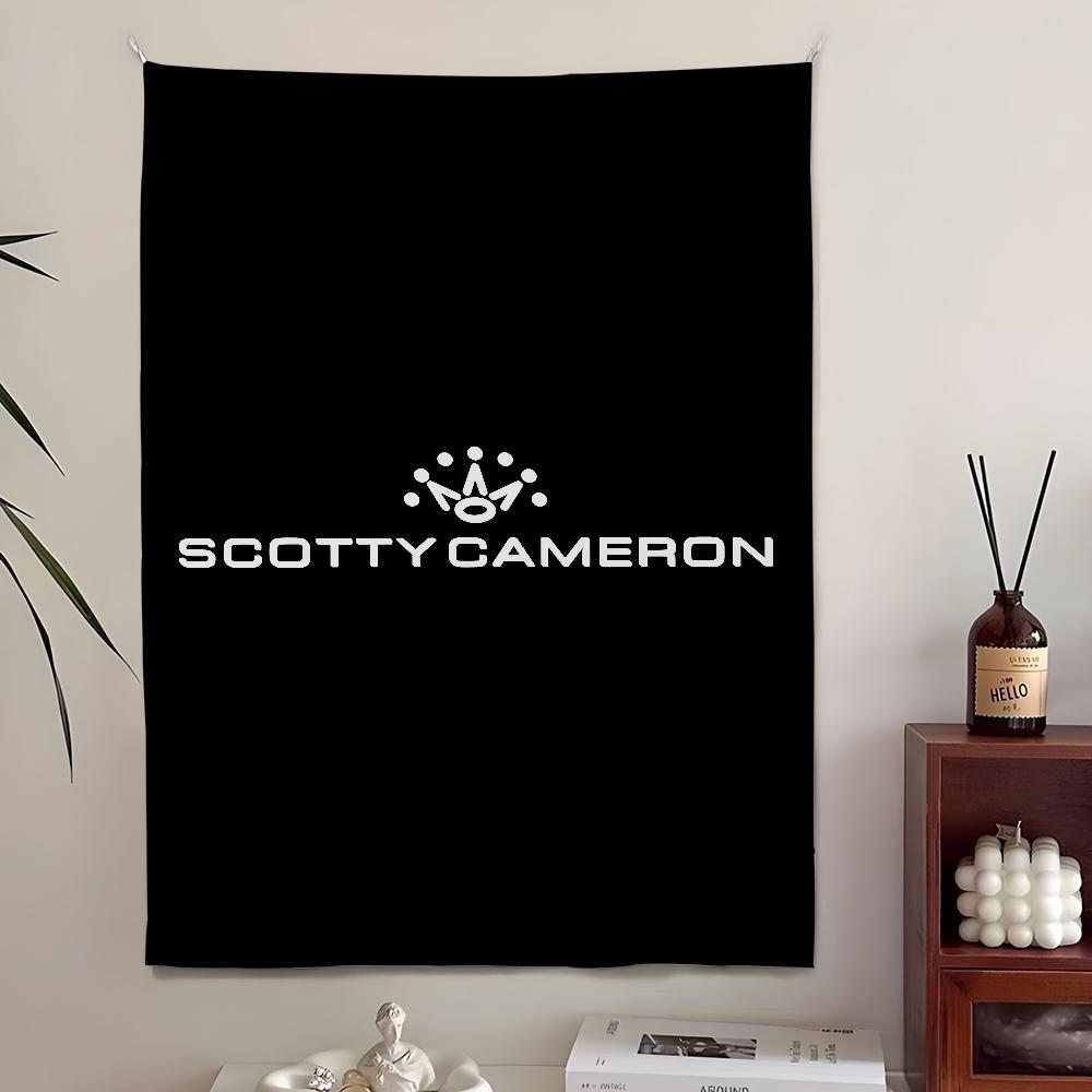 Wall Art Background Banner Golf Scooter Ccamerons Perfect for Home and Living Bedroom Decoration Fashionable Tapestry