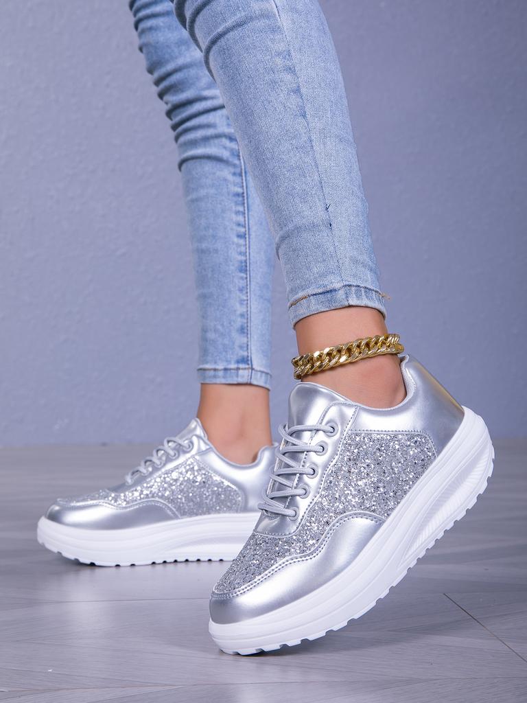 Sneakers Female Footwear Women Outdoor Shoes Woman Casual Shoes Lace-Up Ladies Shoes