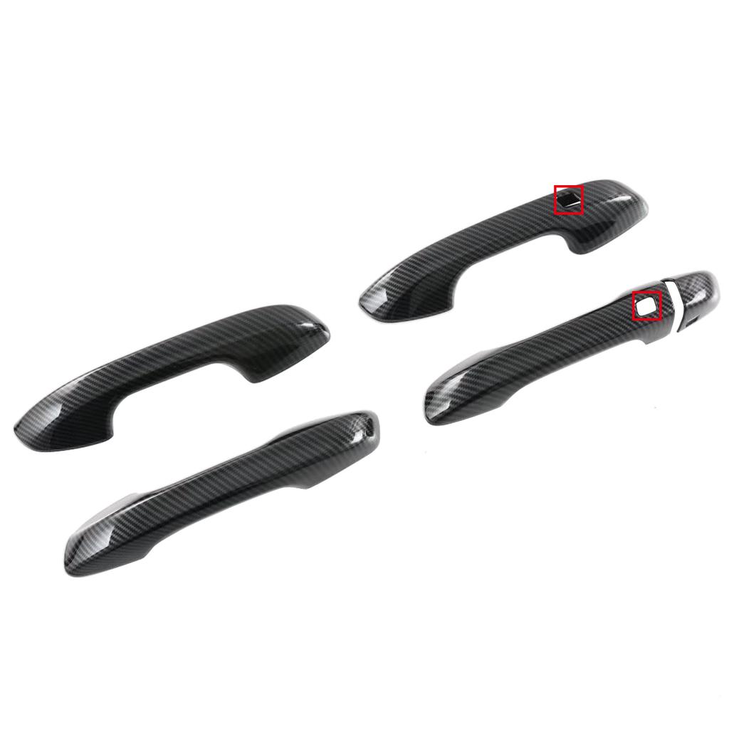 Fit For Kia Niro SG2 Car Accessories ABS Plastic Side Door Handle Cover Strip Trim 5pcs LHD! RHD!