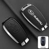 Alloy Leather Car Remote Key Shell Cover Case For Subaru WRX XV Crosstrek Legacy BRZ Forester Impreza STi Outback 2015-2019 Y3