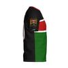 2024 New Kenya Flag Graphic 3D Printed T-shirt Kenya National Emblem Fashion Men's Tops  National Day Gifts Personalized Tee