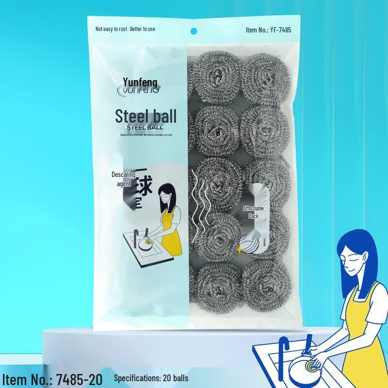 Lan Tu Le Ju Home Cleaning Steel Wool Balls