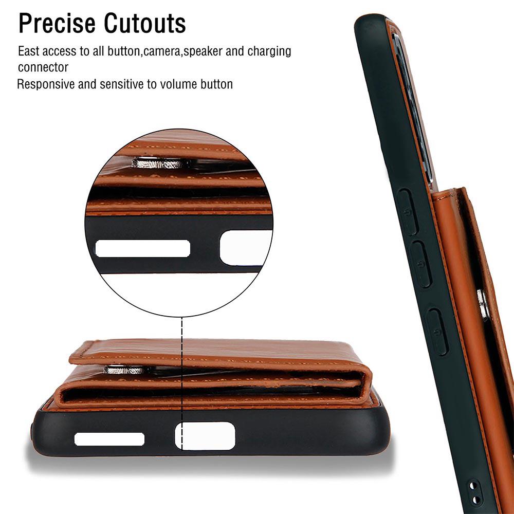 Wallet Phone Case For Samsung Galaxy S24 S23 FE S22 S21 A05 A05S A13 A14 A15 A23 A24 A33 A34 A52 A53 A54 A73 Card Holder Cover