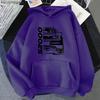 Initial D JDM Hoodie Del Sol Japanese Streetwear Women Car Print Winter Clothes High Quality Harajuku Male Tops