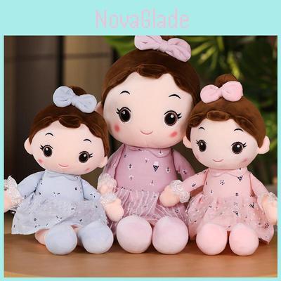 Plush Girl Doll With Cotton Filling For Kids Play And Collection