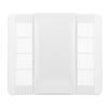 Bathroom Vent Exhaust Fan Cover 85315000 Ventilation Fan Grille Lens Bathrooms Fan Light Cover for Improved Airflow