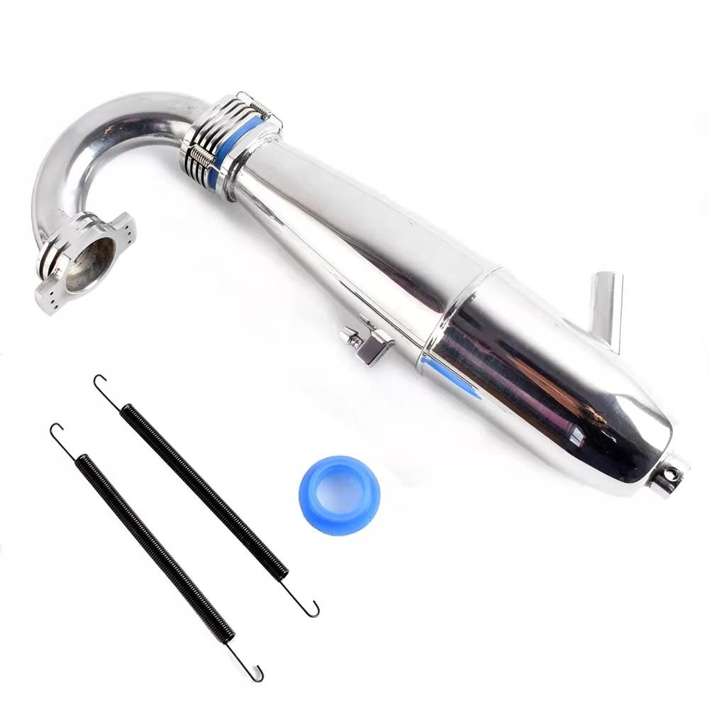 HSP Exhaust Pipe 1/8 Remote Control Car Model Parts for SH GO 21 Class 28 Engine DIY Tools