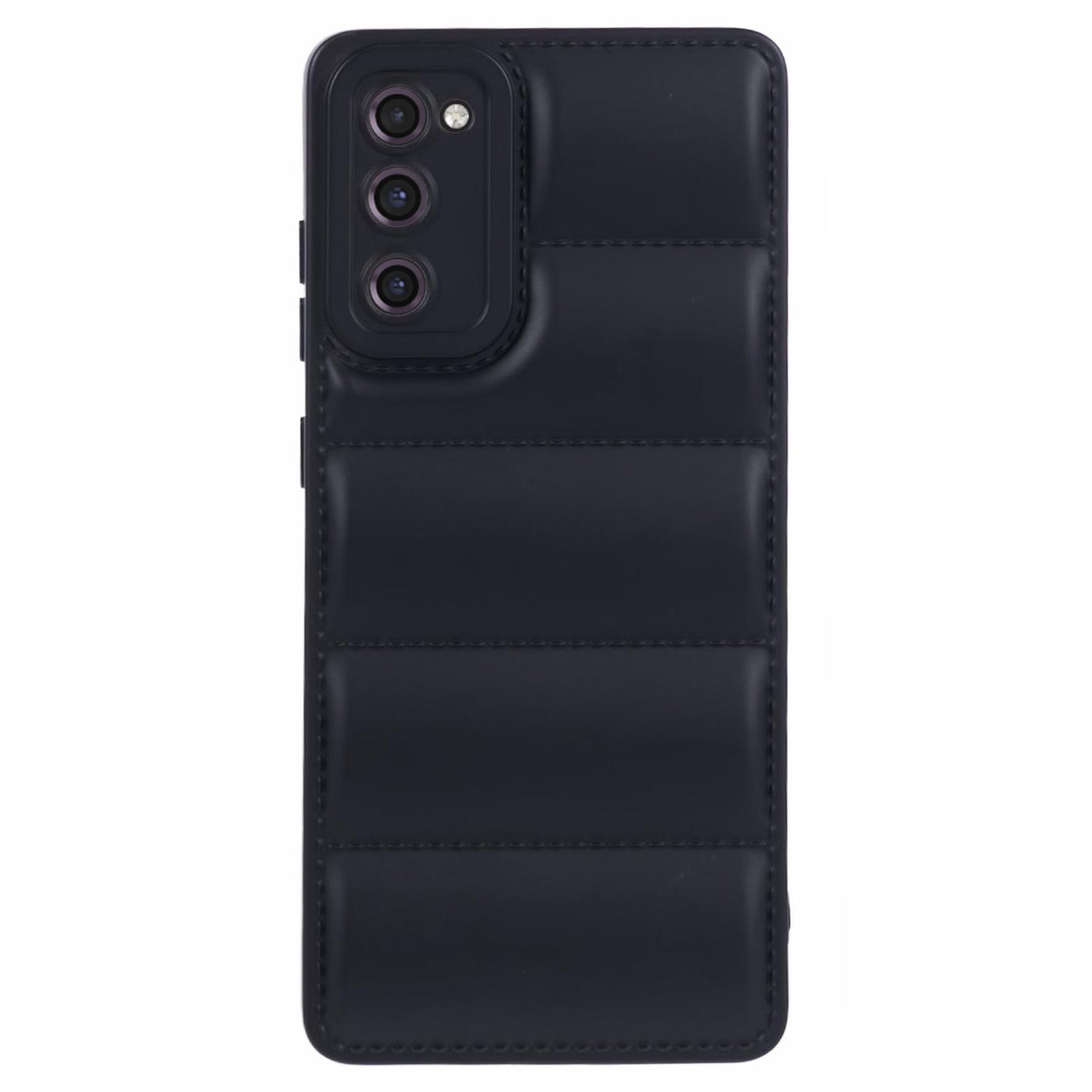 

JTW Series For Samsung Galaxy S20 FE/S20 FE 5G/S20 FE 2022/S20 Lite Phone Case with Down Jacket Texture Black