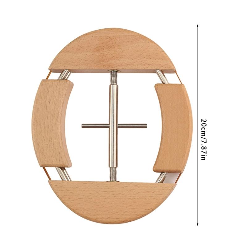 Easy To Use Wood Hat Stretcher Adjustable Cap Expander With Levers Mechanism For Adjustment Four Way Expansion