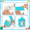 1/3/5PCS DIY DIY Graffiti Ornaments Funny 3D Jigsaw Puzzle Educational Toys Christmas Decorations Parent-Child Games Christmas