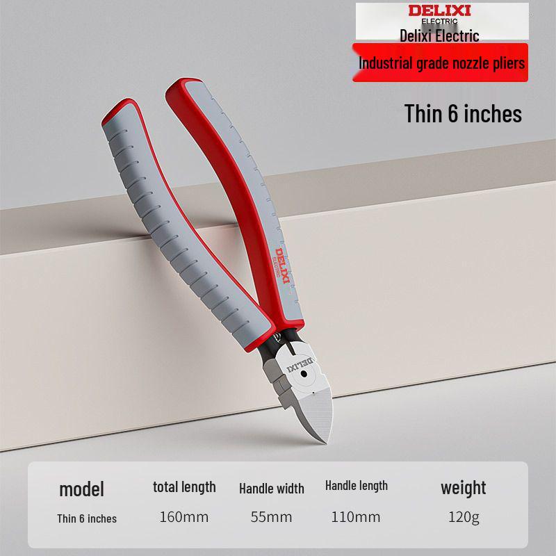 High Hardness Diagonal Cutting Pliers - Electrician's Special Electronic and Industrial Grade Side Cutter
