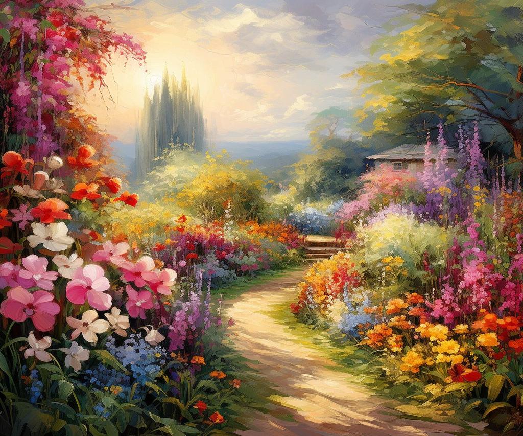 5D Diamond Painting Landscape Full Square/Round Rhinestone Mosaic Embroidery Cross Stitch Kit Home Decor Gift