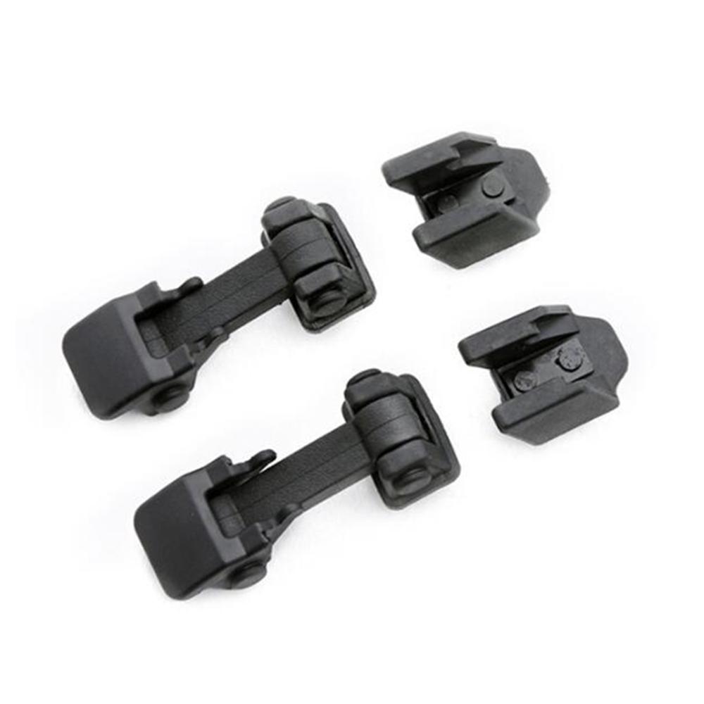 Front Hood Locking Catch Hood Latch Lock Kit 2Pcs For Jeep Wrangler Jk 2007-2018