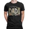 Unisexs Dada of The Big One Fishing T Shirt Fathers Day 100 Cotton Clothing Leisure Short Sleeve O Neck Tees Plus Size TShirt
