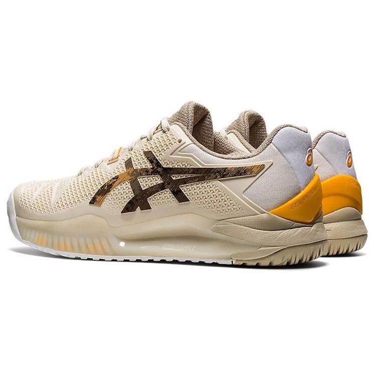 Asics Gel Resolution 8 LE Earth Day Men Sneakers Cream Putty 1041A220-101
