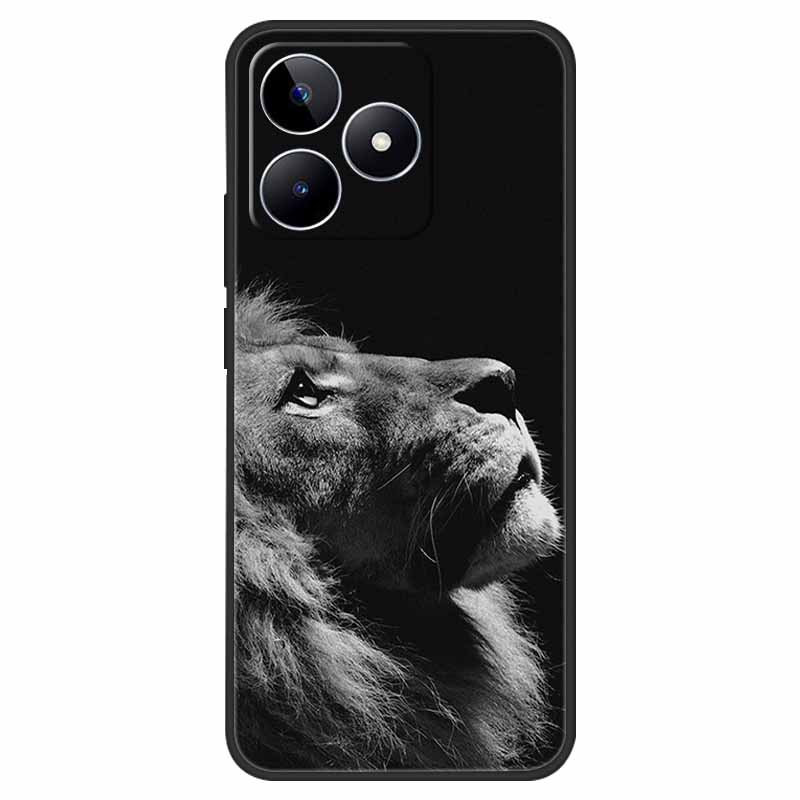 For Realme C53 Case Shockproof Soft silicone TPU Back Cover For OPPO Realme C53 4G Phone Cases Cartoon RealmeC53 C 53 2023