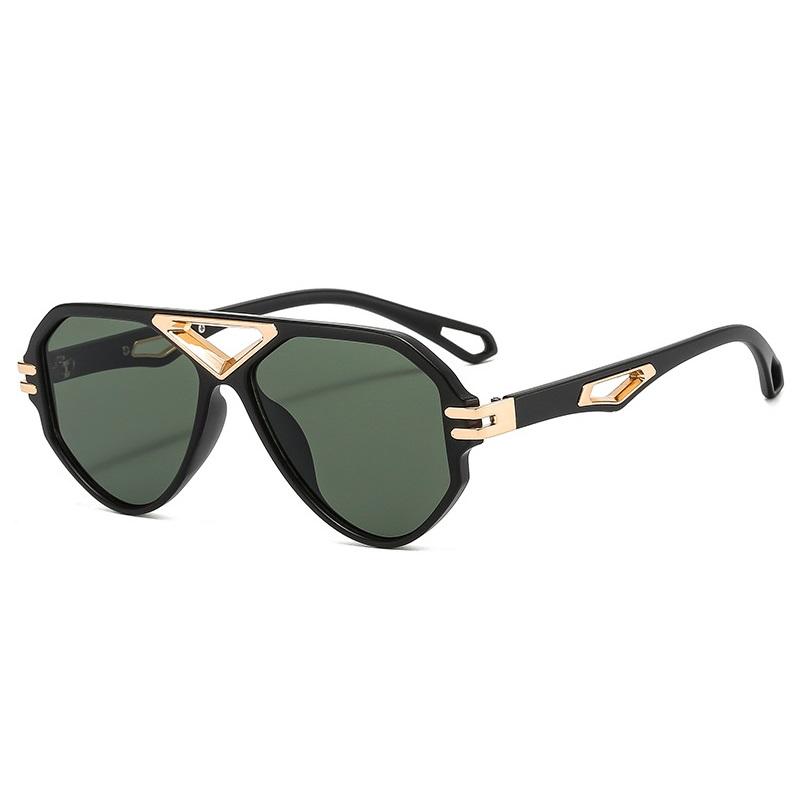 

INS Popular Pilot Sunglasses Men Women Shades Retro Brand Female Sun Glasses Vintage Fashion Oculos De Sol Feminino UV400 as picture