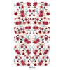 Japanese Flower Nail Art Stickers, Full Cover, Waterproof (YMY2129-2137)