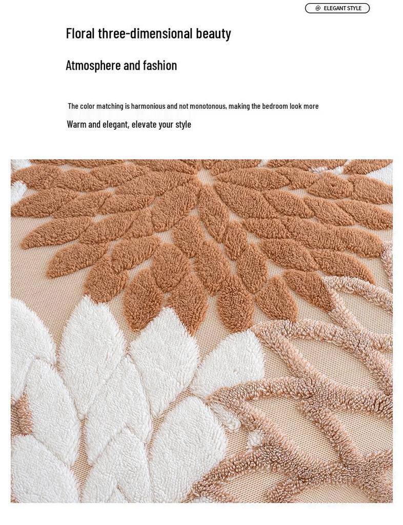 Kationische Jacquard Lammwolle Doppellagige Bürodecke