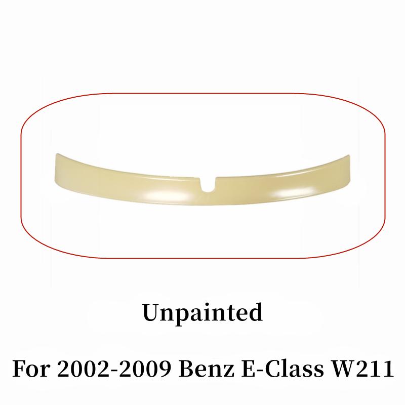 

Для Mercedes Benz E-Class W211 E180 200-2009 років випуску, 200 260 300 320 240 230 280 35, заднє лобове скло, кришка багажника, спойлер, крила, тюнінг