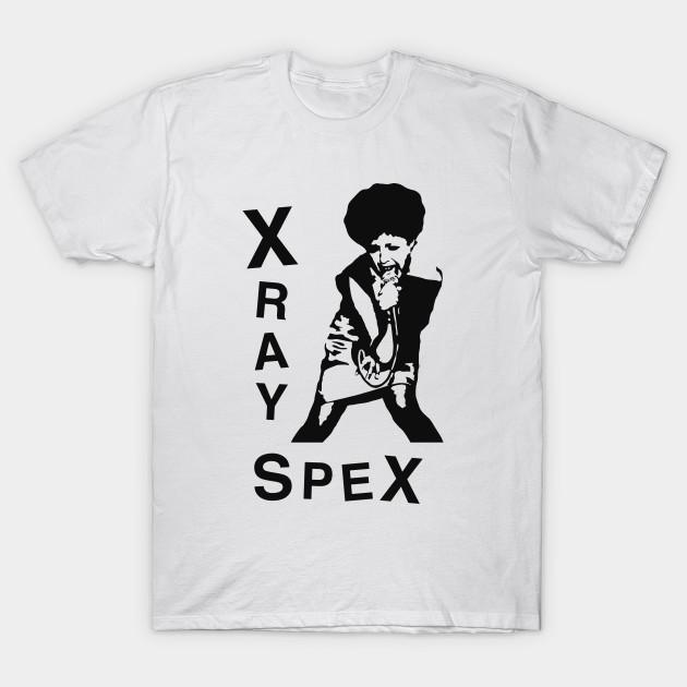 

Men Black Print T-shirt X-Ray Spex No-Cut Transfer Paper Print Cotton Tshirt M білий