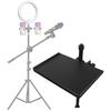 Microphone Stand Soundcard Tray Clip Holder For Live Tripod Bracket Mic Holder Accessories