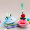 Saturn Earth Moon Jupiter Mercury Mars Plush Keychains Pendant Kawaii Girls Backpack Phone Plush Keyring Good Quality Pendant