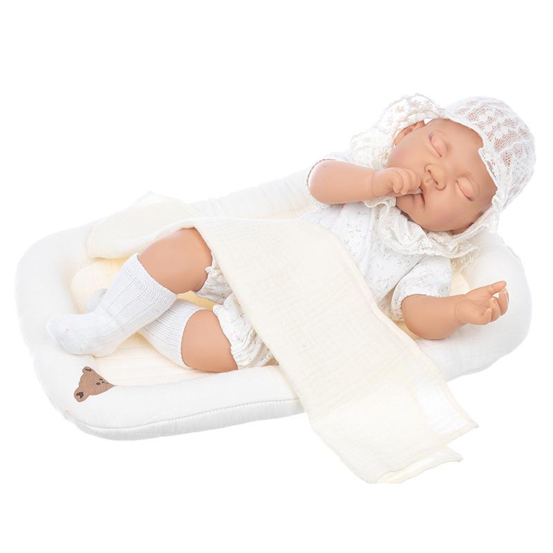 Cross-border New 18-inch Large Rebirth Doll Washable Baby Doll Fashion Change Vinyl Doll