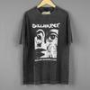 Discharge T-Shirt Nichts hören Nichts sehen Nichts sagen Punk Baumwolle Kurze Ärmel Grafische Kleidung Herren Oberteile Hemd Für Mann