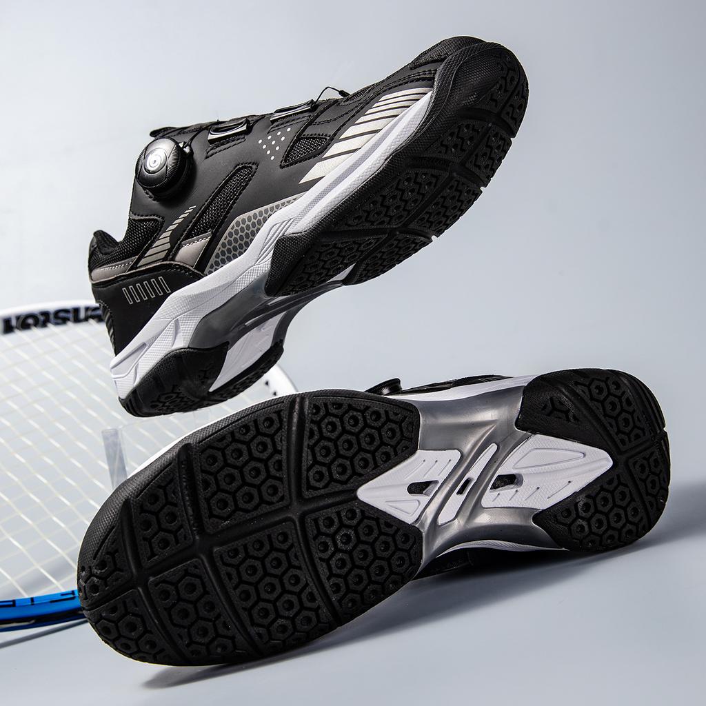 Professional Badminton Shoes for Men and Women Anti-Slip Table Tennis Sneakers Blue Outdoor Gym Tennis Trainers