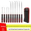 10-Piece O-Ring Oil Seal Removal Hook Set for Automotive Repair and Maintenance