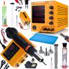 Zestaw Zasilacz Laboratoryjny 32V 10A Stacja Lutownicza 2w1 RARES-3210 OH660
