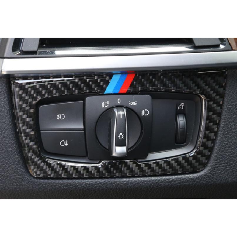 Function Control Button Frame For BMW 3-4 Series GT 2013- Real Carbon Fiber