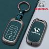 Zinc Alloy Car Smart Remote Key Case Cover Protection Shell For Honda 2022 2023 2024 Civic Accord CR-V HR-V Keychain Accessories