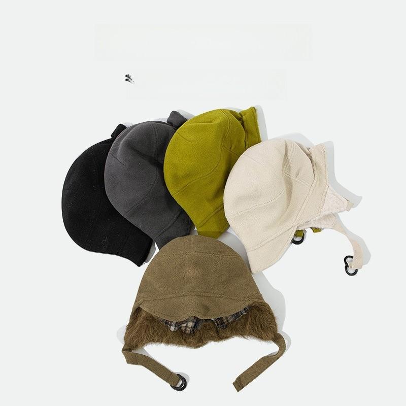 Winter Insulated Windproof Fleece Cap For Casual Wear And Skiing