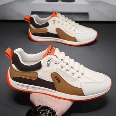 Mode Herren Plattform Sportschuhe Frühling Herbst Neu Slipper Mode Rutschfest Laufschuhe Weich besohlt Verschleißfest Lässige Sneakers