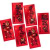 6pcs Blessing 2025 Snake Year Red Envelopes Chinese Style Money Packet  Celebration Party