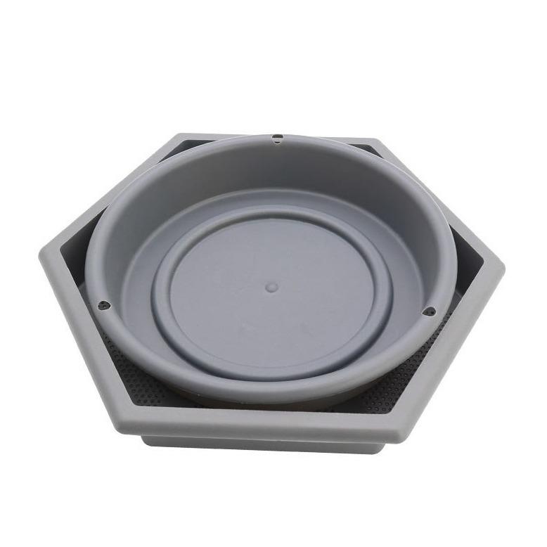 Pet Feeder Hanging Bird Feeder Outdoor Pet Bird Feeding Tray Metal Hooks Hanging Bird Baths for Outdoors Pet Supplies