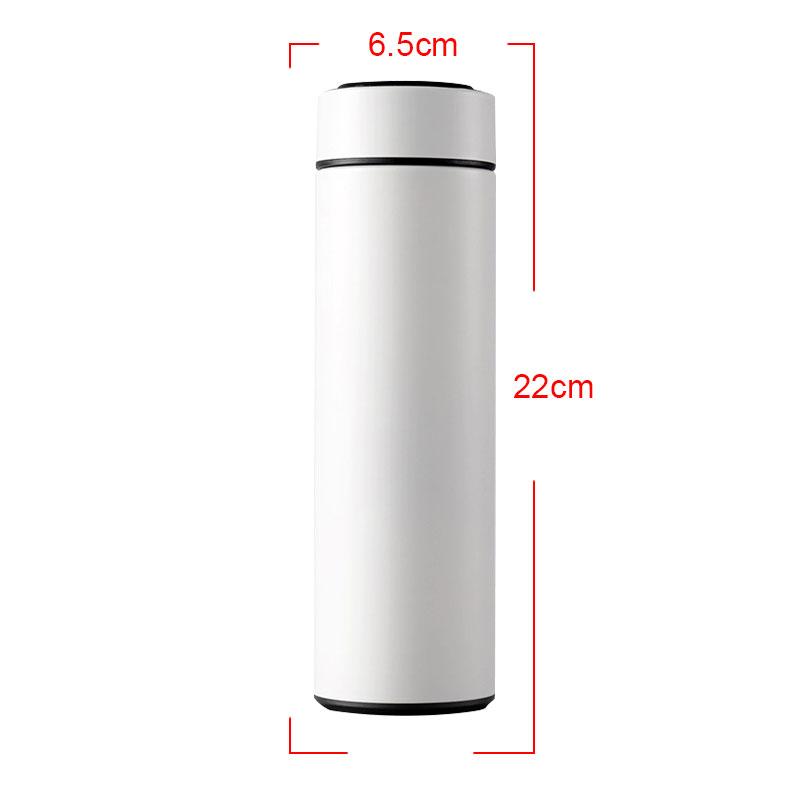 xyz1 Thermos Bottle Smart Cup With Temperature Display 304 Stainless Steel Insulated Vacuum Cup For VW Rline Polo Valve Accessories
