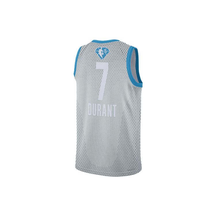 Jordan Retro Basketball Vest All-Star Game 2022 Kevin Durant No. 7 Men Tops Grey DH8050-020