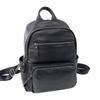 Leather Women'S Backpack Fashion Backpack Black Soft Cowhide Travel Backpack Delivery