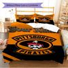 Name Custom Pittsburgh Pirates Pattern Bedding Set Quilt Cover Pillowcase Home Decor Gift (1 * duvet cover + 2 * pillowcase, without core)