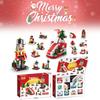 Engaging Compatible Lego Christmas Block Set With 24 Boxes And 400 To 800 Pieces