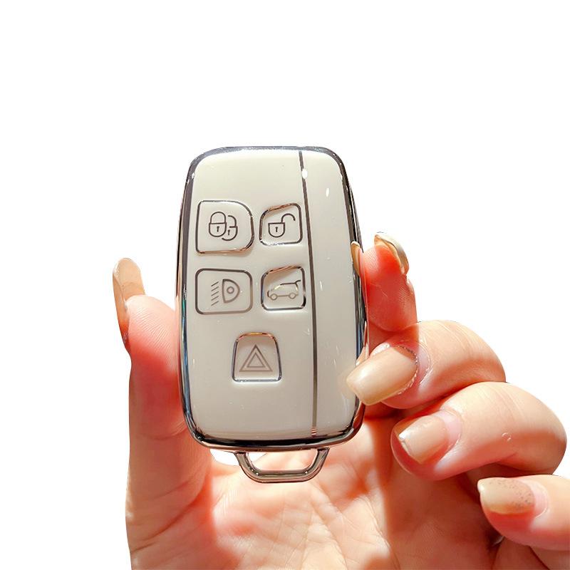 Husă Cheie pentru Land Rover Discovery Sport Range Rover Evoque Freelander Defender Jaguar Husă cu Cataramă
