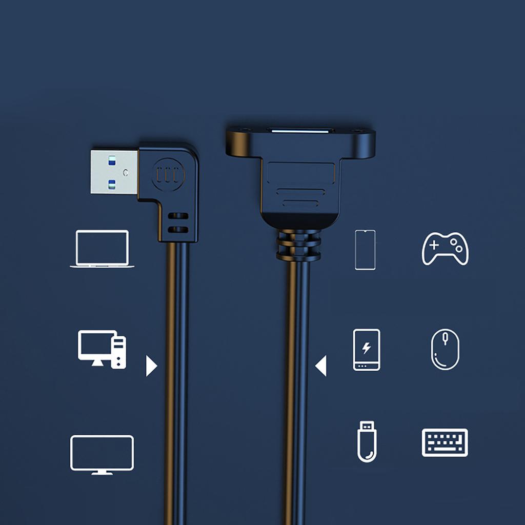 USB3.0 Extension Cable USB Extender USB3.0 Male To Female Cord Supports Charging and 5Gbps Data Transfer for VR Headset