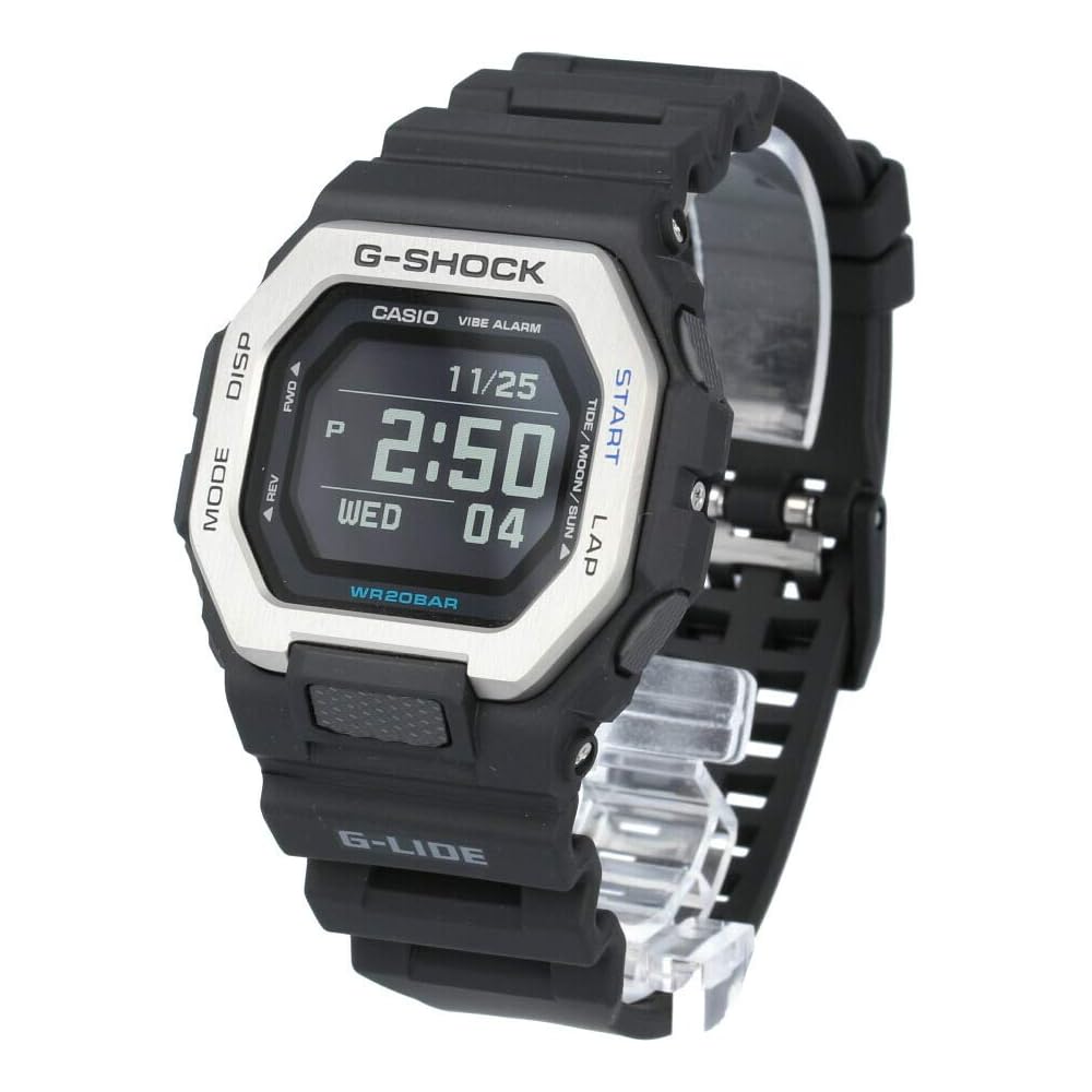 Casio G-Shock GBX-100-1 G-Lide Tide Graph Digital Watch Men s Black Bluetooth