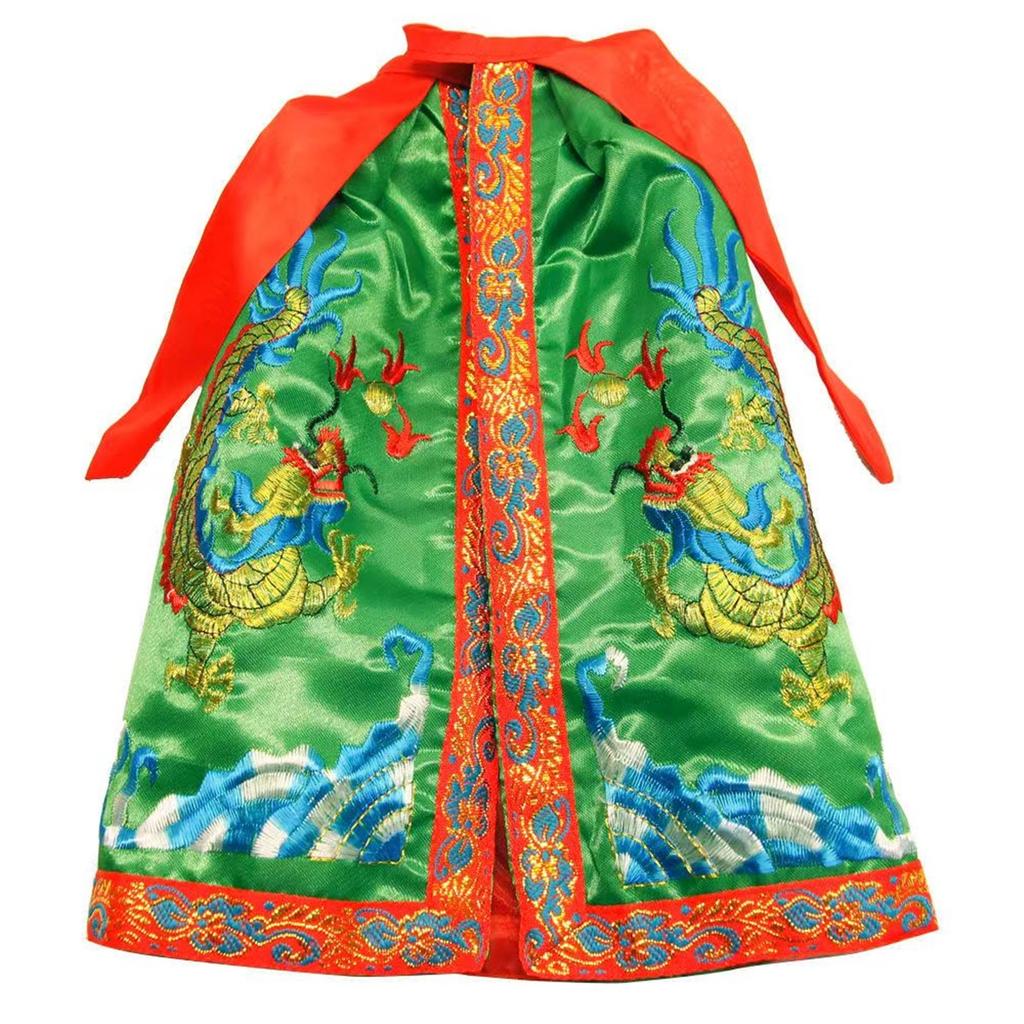 Home Decor Buddha Statue with God of Wealth Guanyin Cloak Figurine Household Ornament Cape Accessory for Home Decor