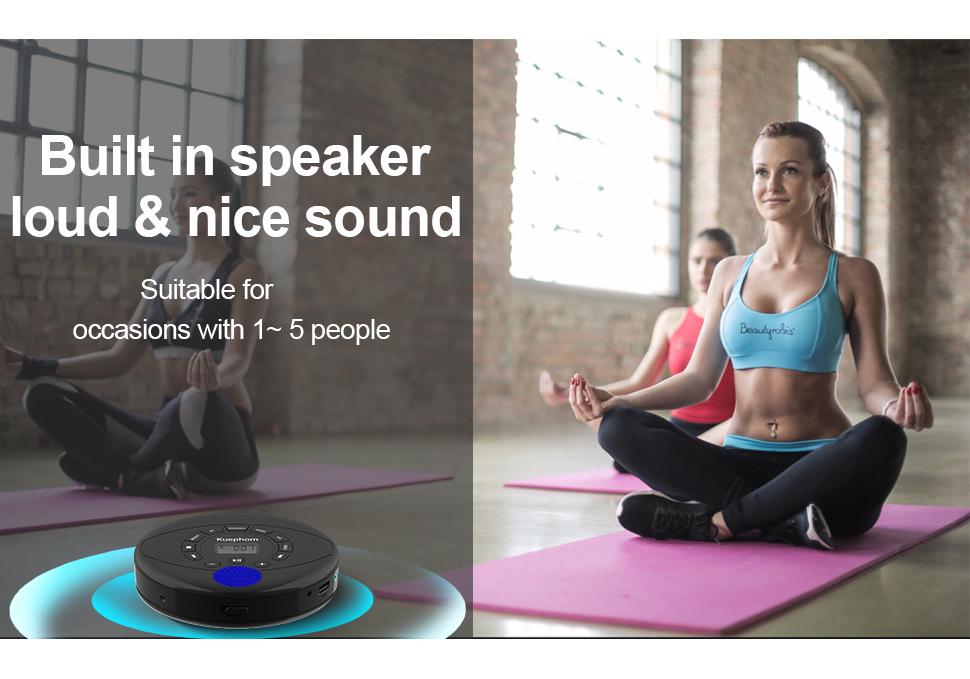 Bluetooth Portable CD Player for Home, Replay, Early Education & MP3 Playback