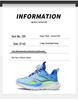 Boys' No-Tie Breathable Mesh Running Shoes, Non-Slip Spin Buckle, Fashionable Spring/Autumn Sports Shoes for Medium and Large Kids